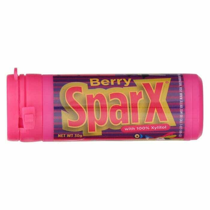 Sparx Candies - Berry - Xylitol - 30 GRM
(EO 1990845)