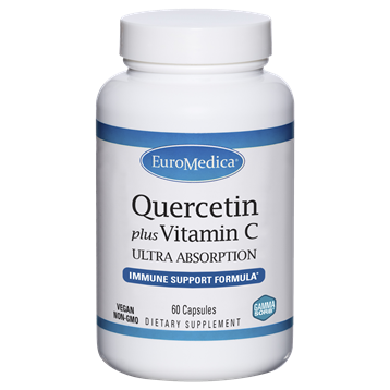 EuroMedica Quercetin plus Vitamin C Ultra Absorption 60 Caps (EE E7066)