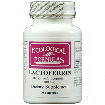 Ecological Formulas Lactoferrin 300mg 60 Capsules (EE CLACTO)