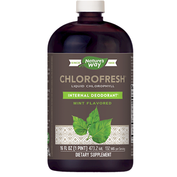 Nature's Way Chlorofresh Liquid Mint 16 oz (EE CHLO4)