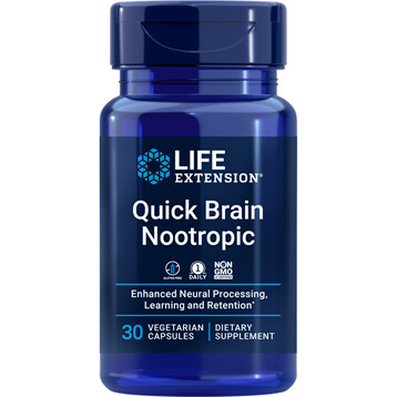 Quick Brain Nootropic 30 vegcaps (EE L40600)