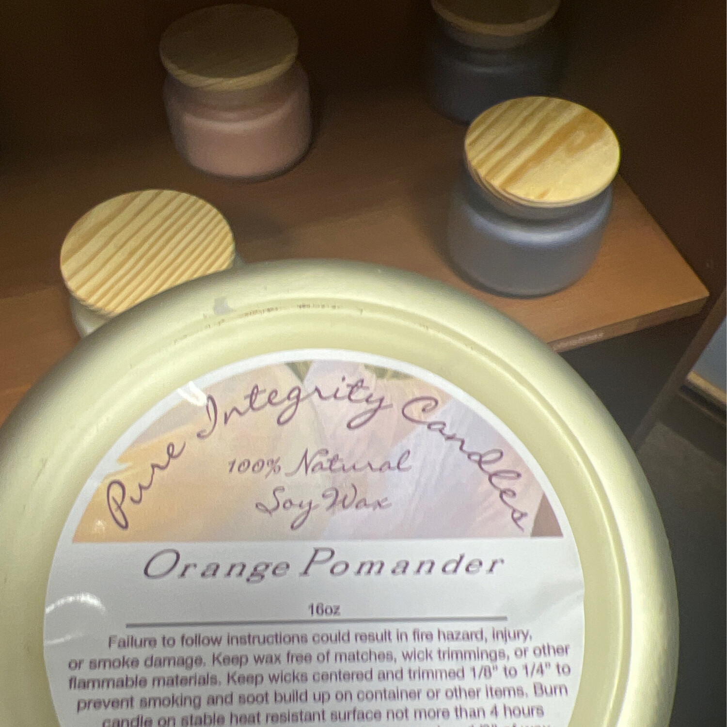 Orange Pomander (16oz)
