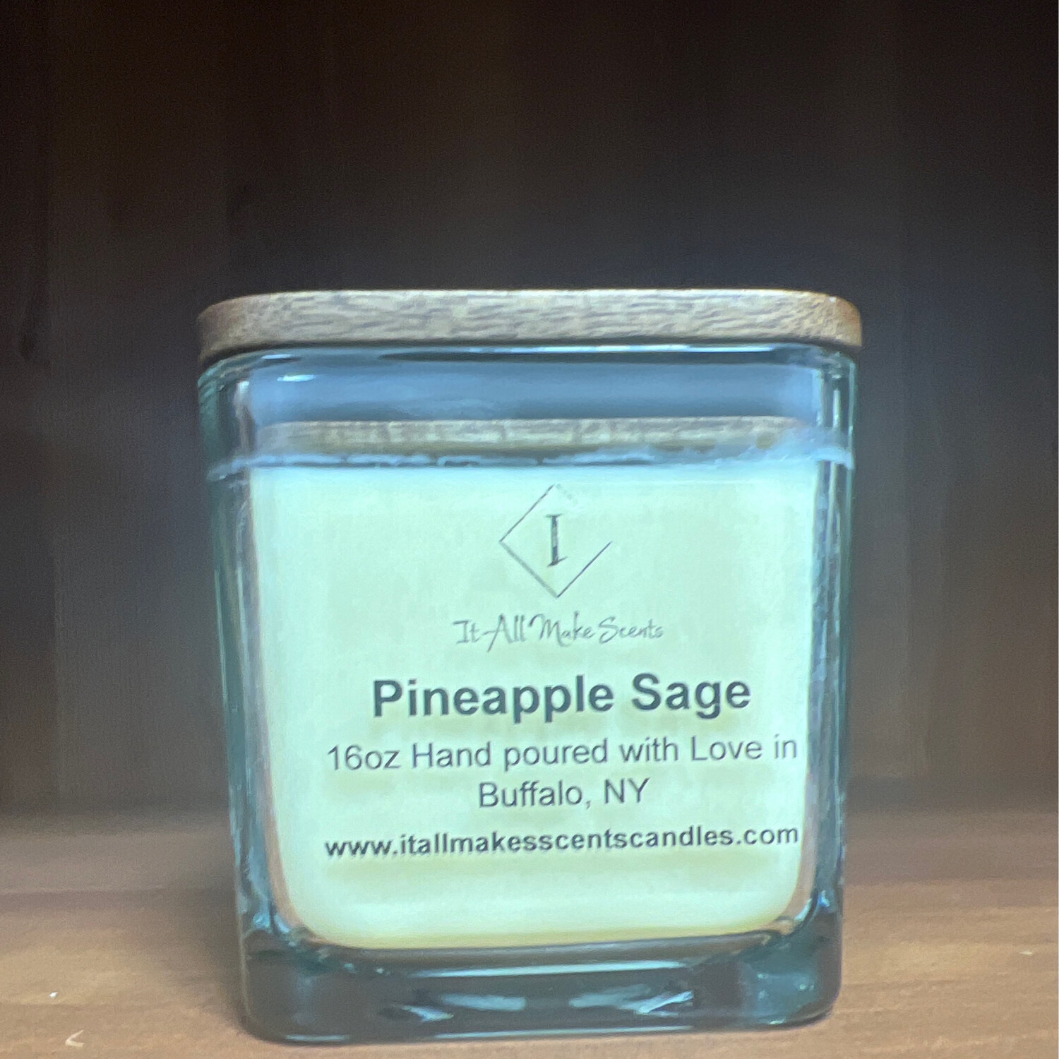 Pineapple Sage Candle 16oz.