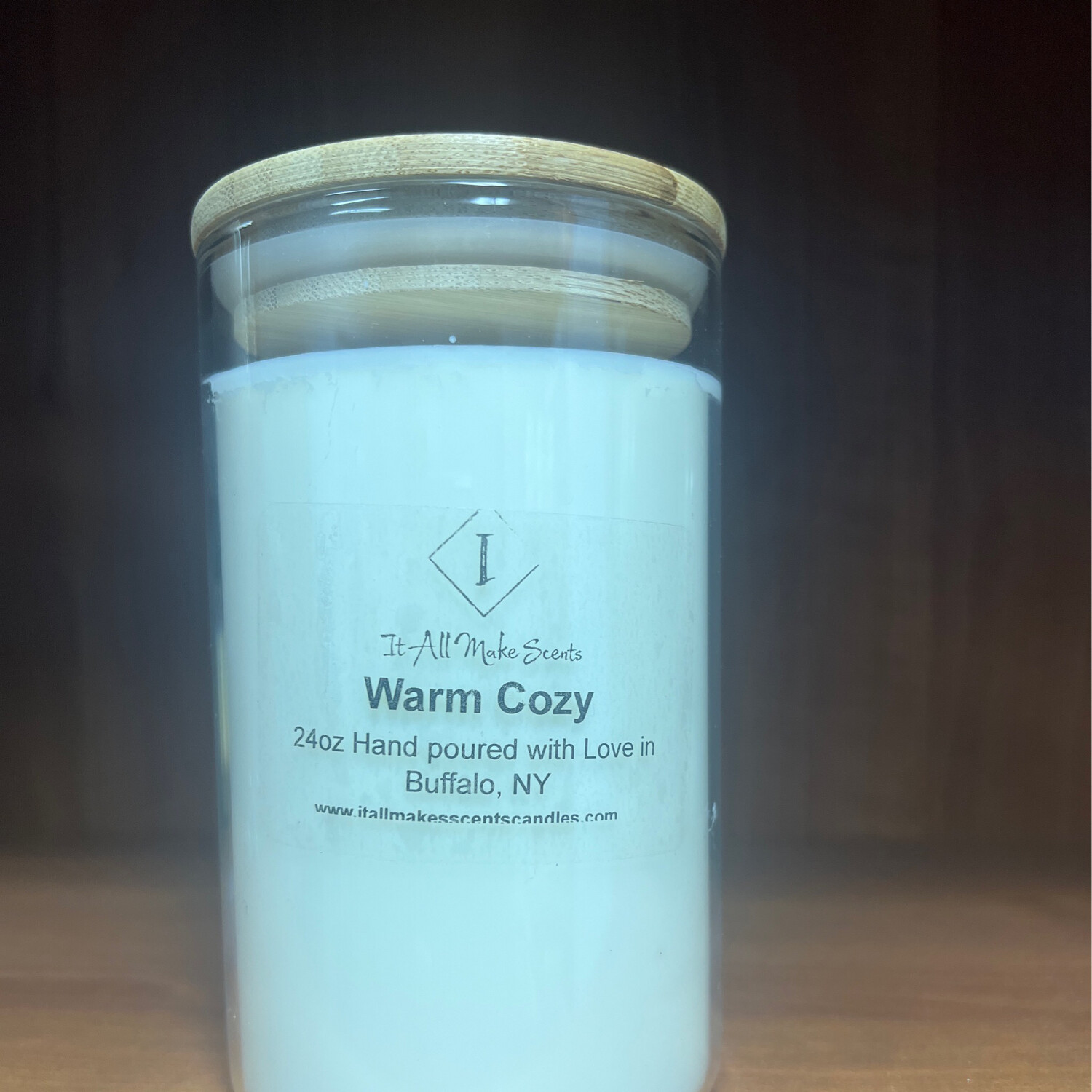 Warm Cozy Candle 24 oz