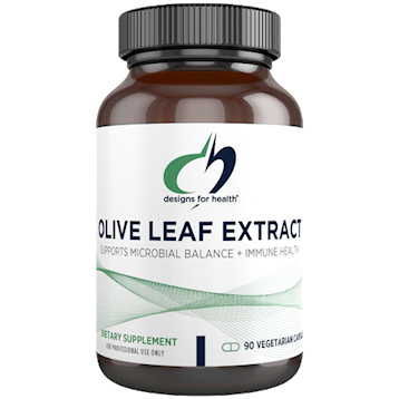 Designs For Health Olive Leaf Extract 500 mg 90 vegcaps (EE OLI20)