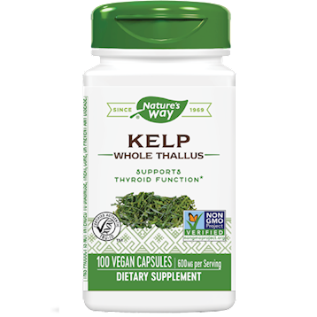Nature's Way Kelp 600 mg 100 caps
(EE KELP6)