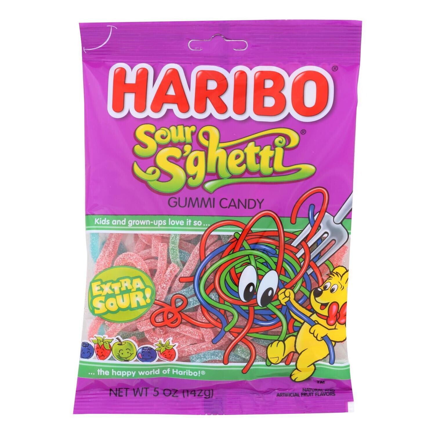 Haribo Sour SGhetti Gummi Candy ( EO 1724509