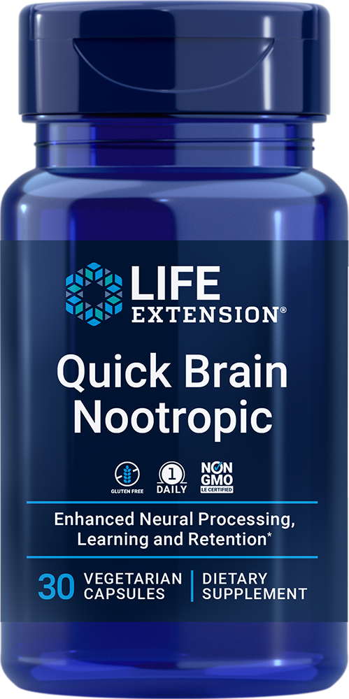 Life Extension - Quick Brain Nootropic (EE L40600)