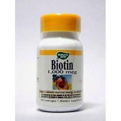 Nature&#39;s Way Biotin 1000mcg [EE BIOT3