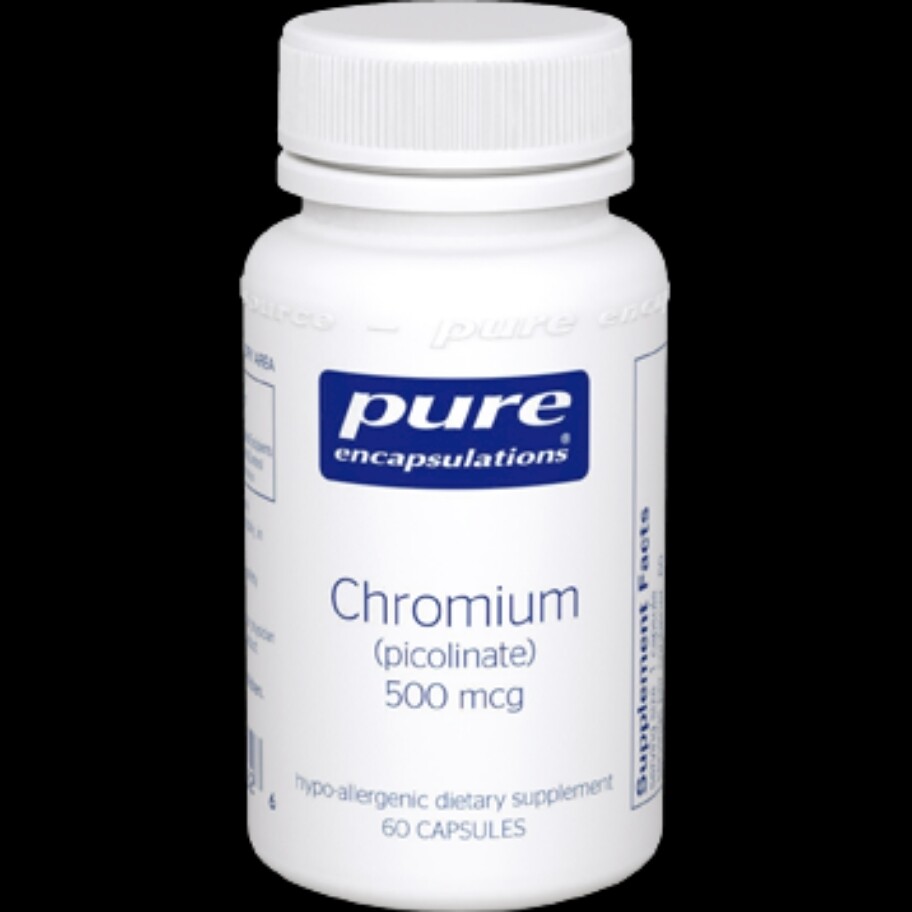 Chromium (picolinate) 500 mcg 60 vcaps
(EE CHR22)