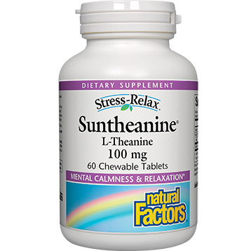 Natural Factors Suntheanine® L-Theanine 60 tabs(EE SUNTH)