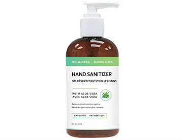 Hand Sanitizer w/ Aloe 8 oz (EE T55554)