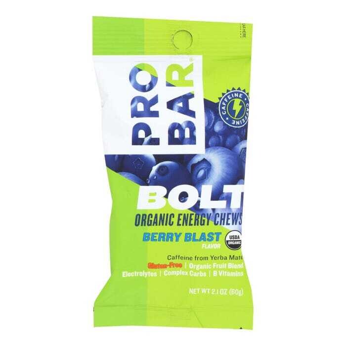 Probar Bolt Energy Chews - Organic Berry Blast - 2.1 oz (EO 1232172)