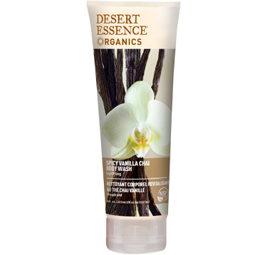 Desert Essence Organics Spicy Vanilla Chai Body Wash 8 fl oz (EO 0428284) (disc.)