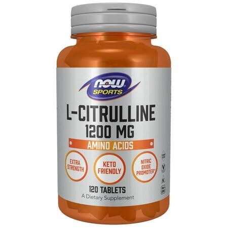 NOW Sports Nutrition Citrulline 1,200 mg Acid Tablets (EE 0116N)