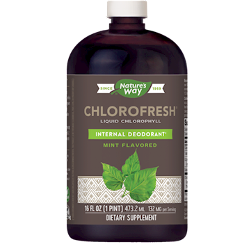Nature&#39;s Way Chlorofresh Liquid Mint 16 oz (EE CHLO4)