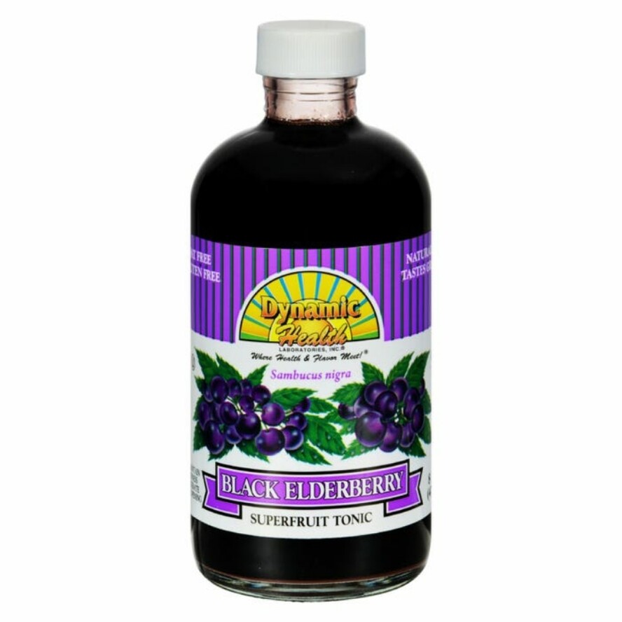 Elderberry Liquid Concentrate - 8 fl oz
(EO
0739169) Dynamic Health