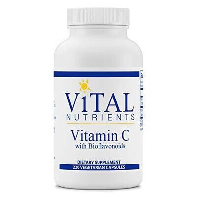 Vital Nutrients - Vitamin C with Bioflavonoids - Vitamin C and Bioflavonoid Formula (EE VITC3)