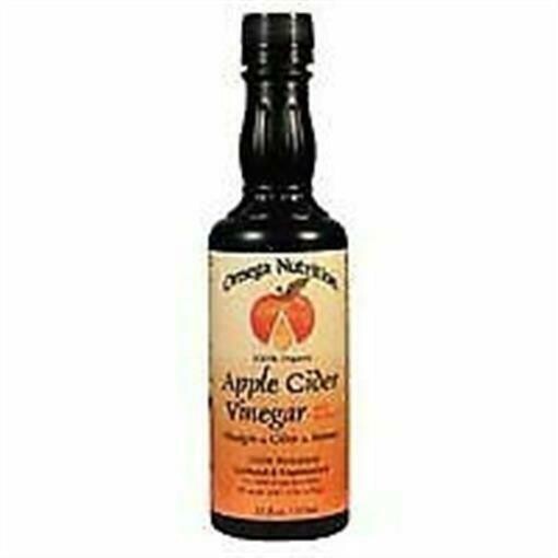 Omega Nutrition Certified Organic Apple Cider Vinegar (EE O14002)