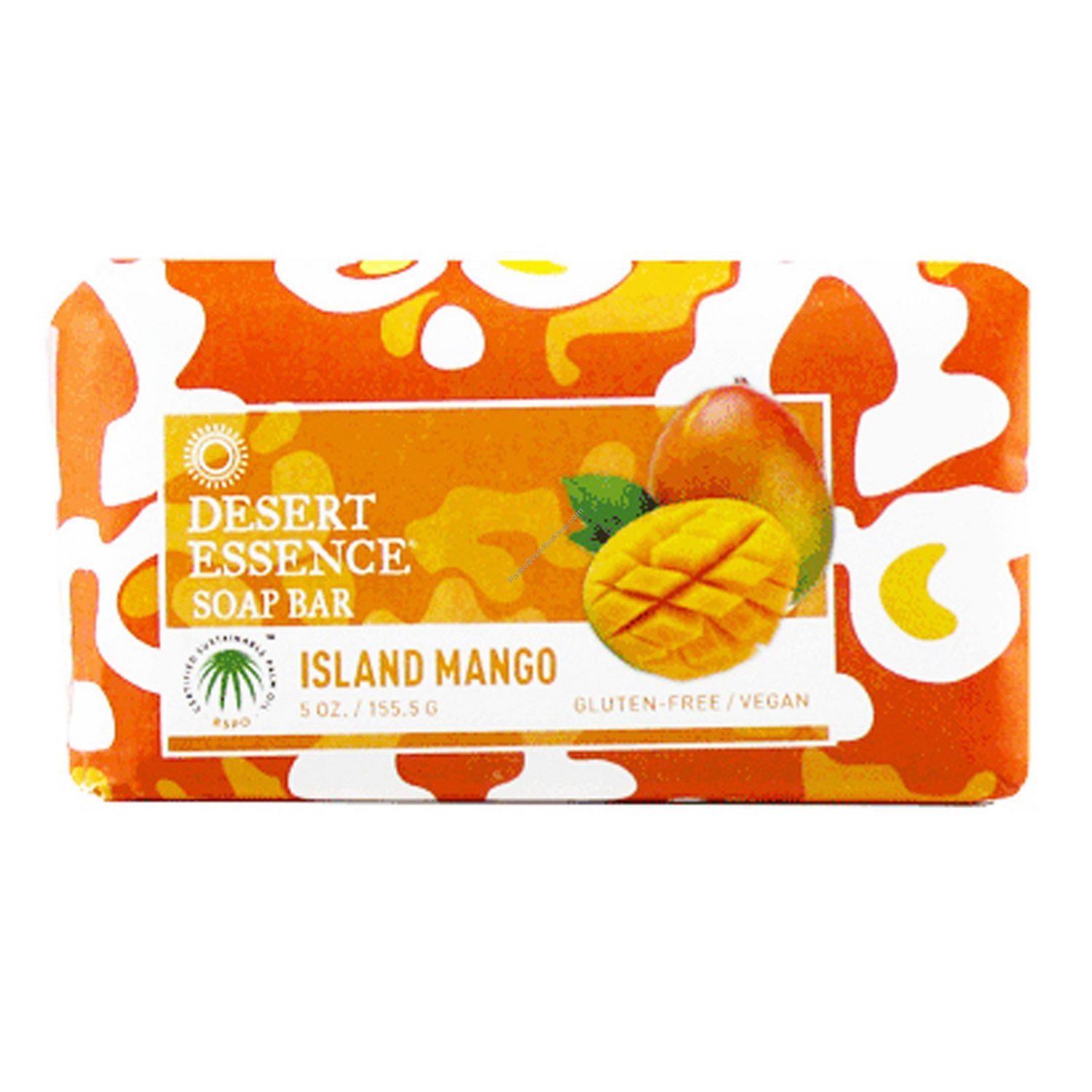 Desert Essence Island Mango Bar Soap (PA 184213)