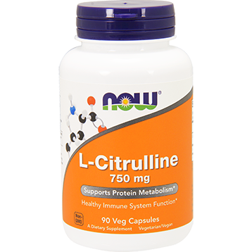 Now Labs L-Citrulline 750mg 90 Caps (EE N0083)