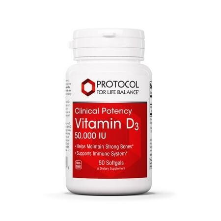 Protocol for Life Balance Vitamin D3 50,000 IU (EE P0378)