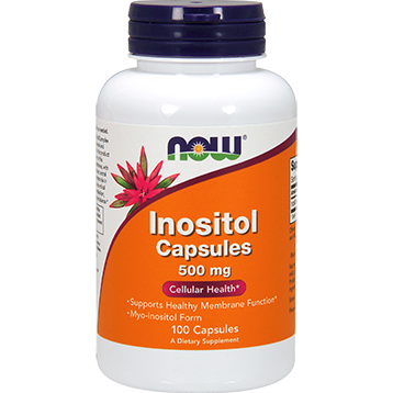 Now Inositol Capsules 500 mg 100 caps (EE N0475)