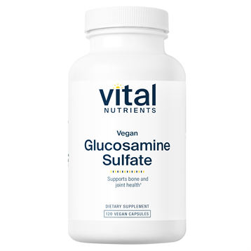 Vital Nutrients Glucosamine Sulfate veg 750mg 120 caps (EE GLU85)