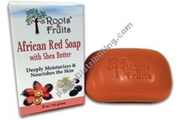 Roots & Fruits African Red Soap 5oz. (PA 515015)