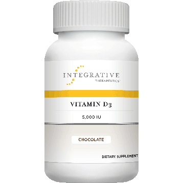 Integrative Therapeutics Vitamin D3 5,000 IU Choc. Flavor 90 tabs (EE VID26)