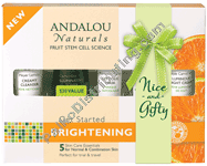 5 pc get start brighten kit andalou natu (509271)