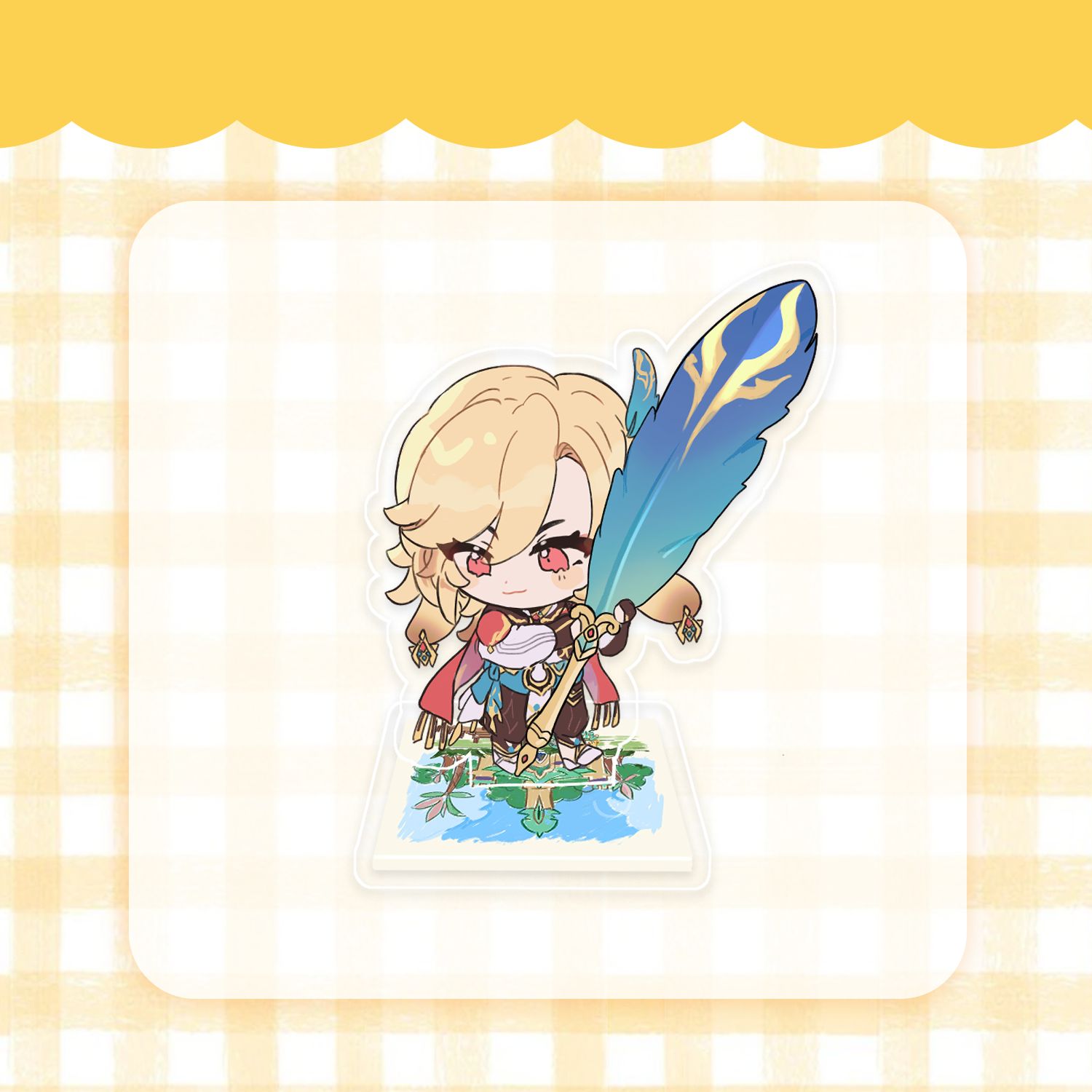 [GENSHIN] Kaveh Feather Standee