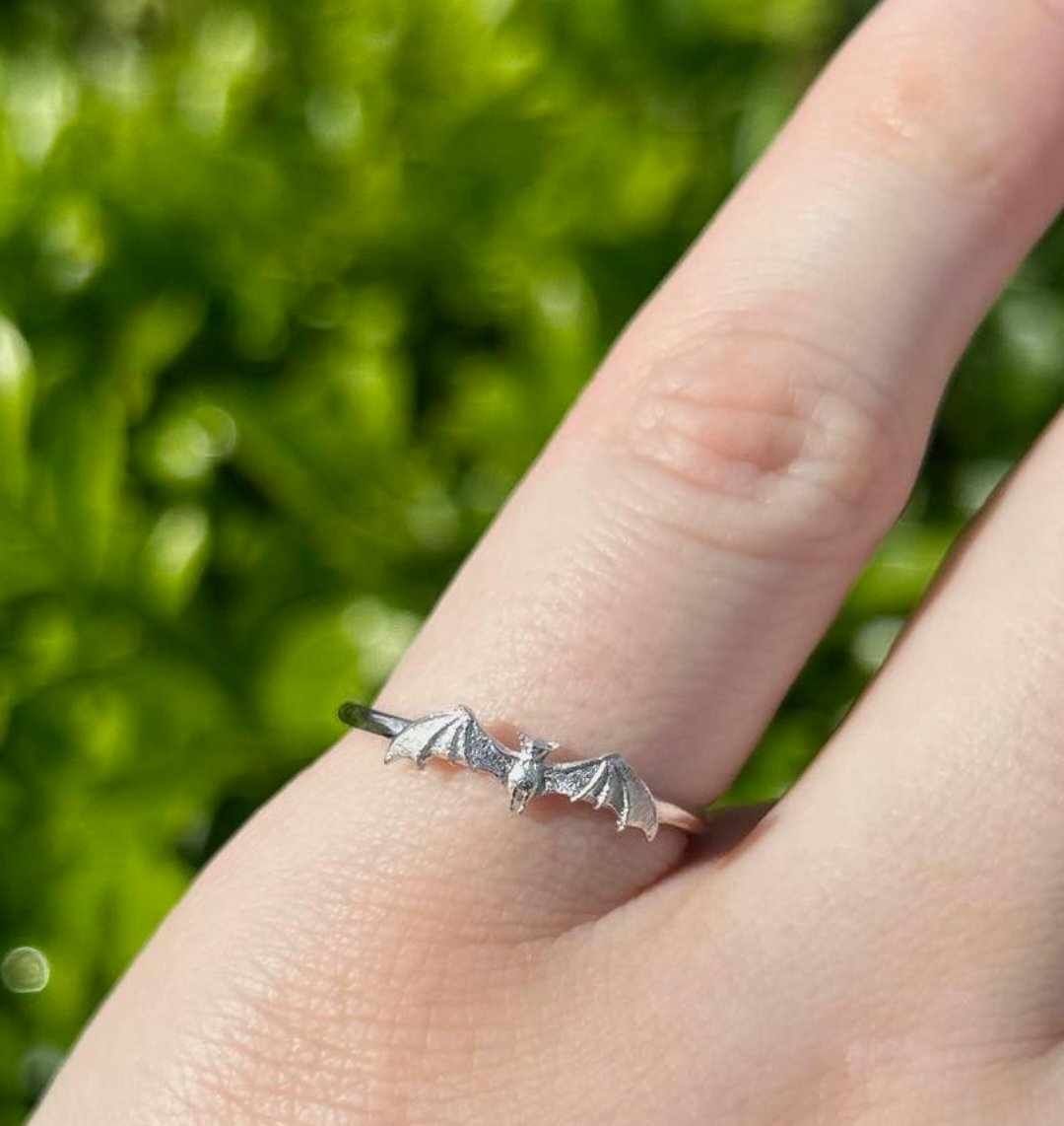 Jewellery - Silver bat ring Size 6