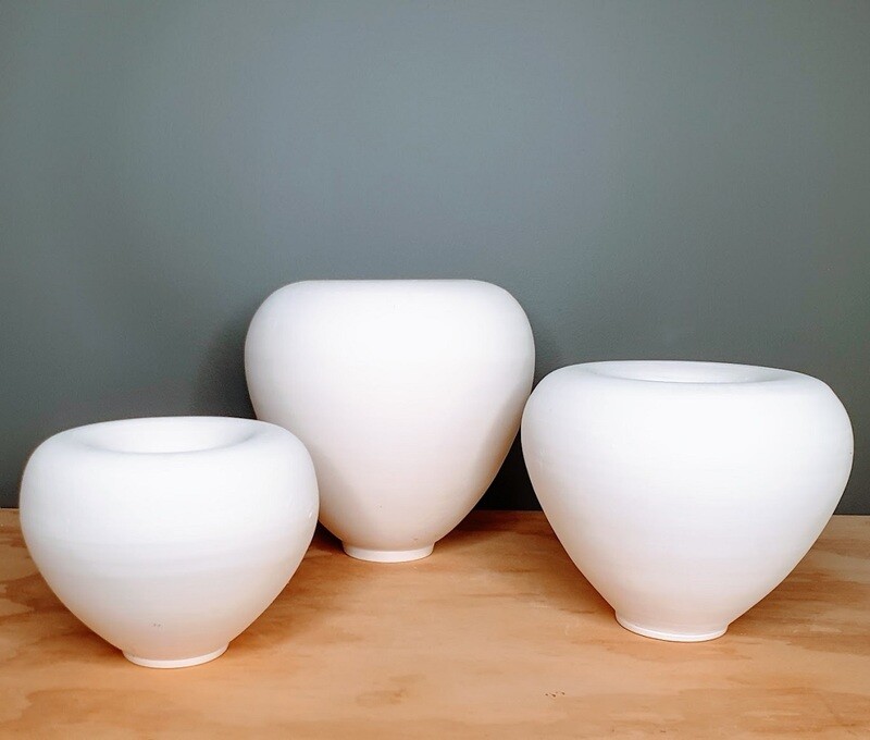 Oblong Hancrafted Vessels
