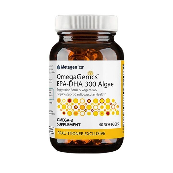 OmegaGenics EPA-DHA 300 Algae 60 Softgels