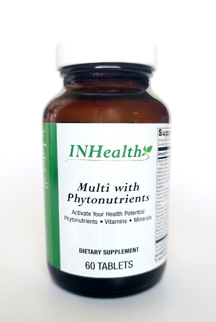 INHealth Multi with Phytonutrients 60 Tablets