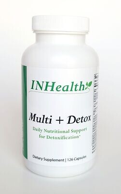 INHealth Multi+Detox 126 Capsules