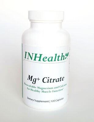 INHealth Mg+ Citrate 120 Tablets