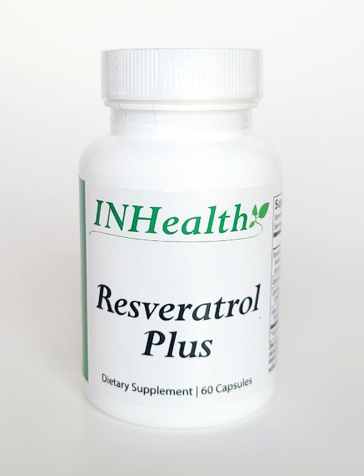 INHealth Resveratrol Plus 60 Capsules