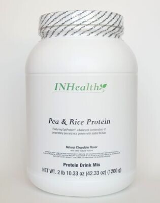 INHealth Pea & Rice Protein 30 Servings