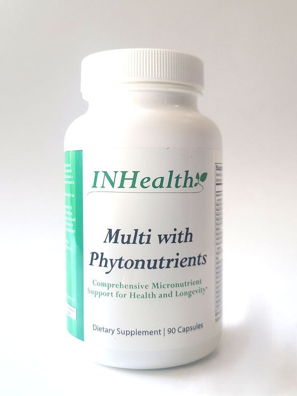 INHealth Multi with Phytonutrients 90 Capsules
