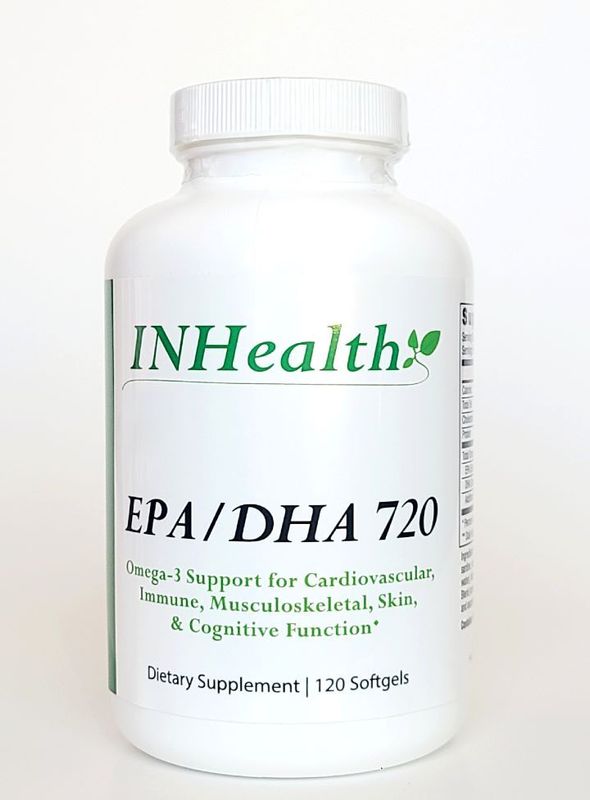 INHealth EPA/DHA 720 120 Softgels