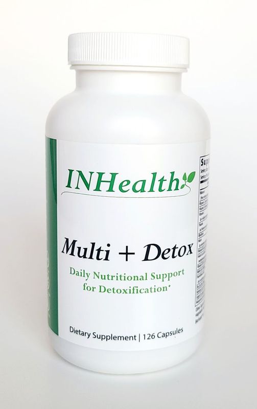 INHealth Multi+Detox 126 Capsules