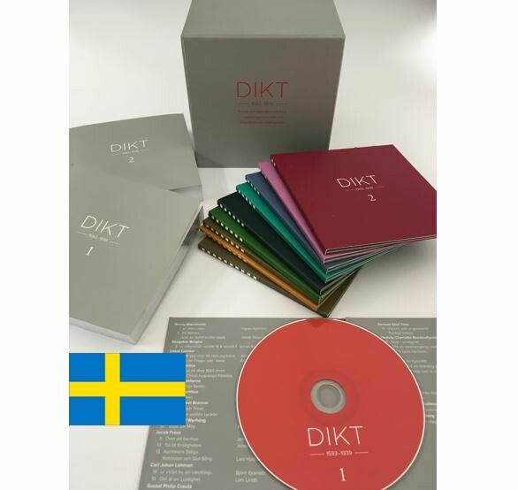 DIKT 1598-1939 
svensk och finlandsvensk lyrik i uppläsning av svenska och finlandsvenska skådespelare.