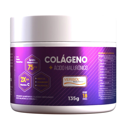 Colágenio Verisol + Ácido Hialurônico Marita