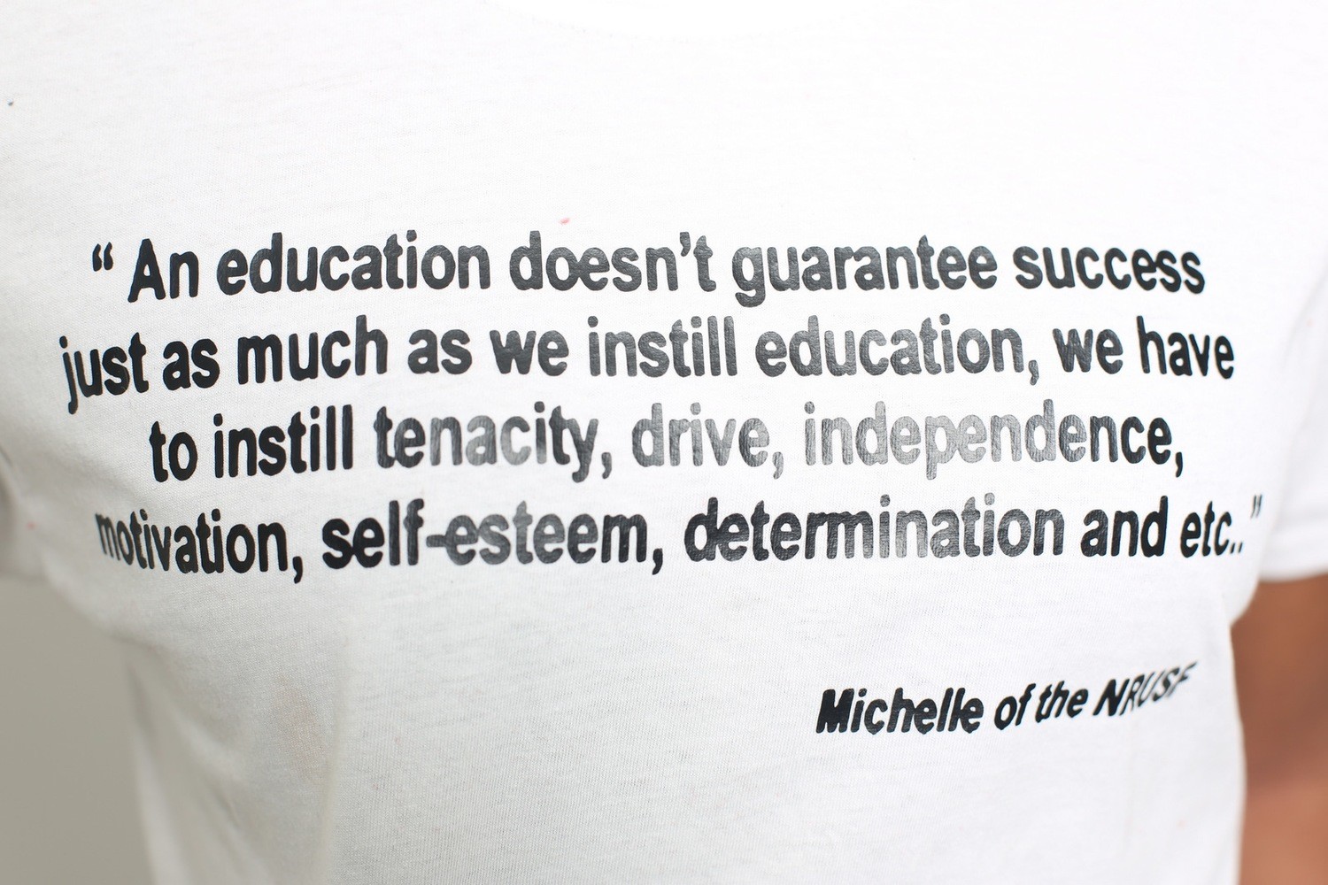 The "Michelle" T-shirt