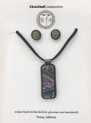 Dichroic Hand Etched Dials Set
