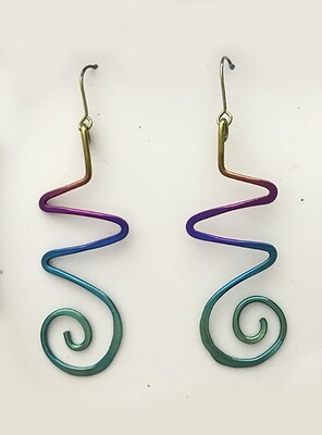 Niobium Earrings (large)