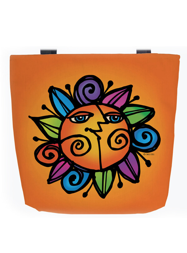 Sun Illustration Tote