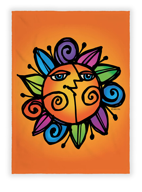 Sun Illustration Blanket 30x40 (baby)